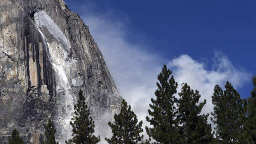 Erneut Felssturz am weltberühmten Kletterfelsen El Capitan