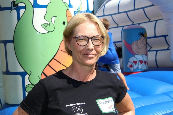 Auch Bärnbachs Bürgermeister Jochen Bocksruker war mit seinem Team beim Spielefest zu Gast.