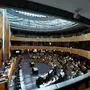 Der Plenarsaal im Parlament