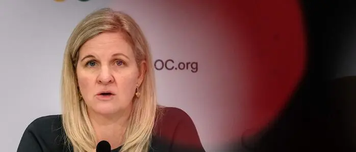 IOC-Präsidentin Kirsty Coventry