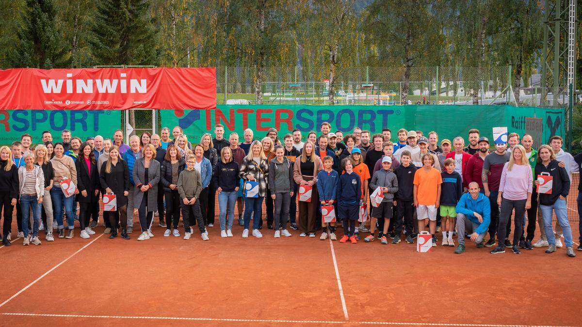 Die Spieler der Tennis Union Lienz