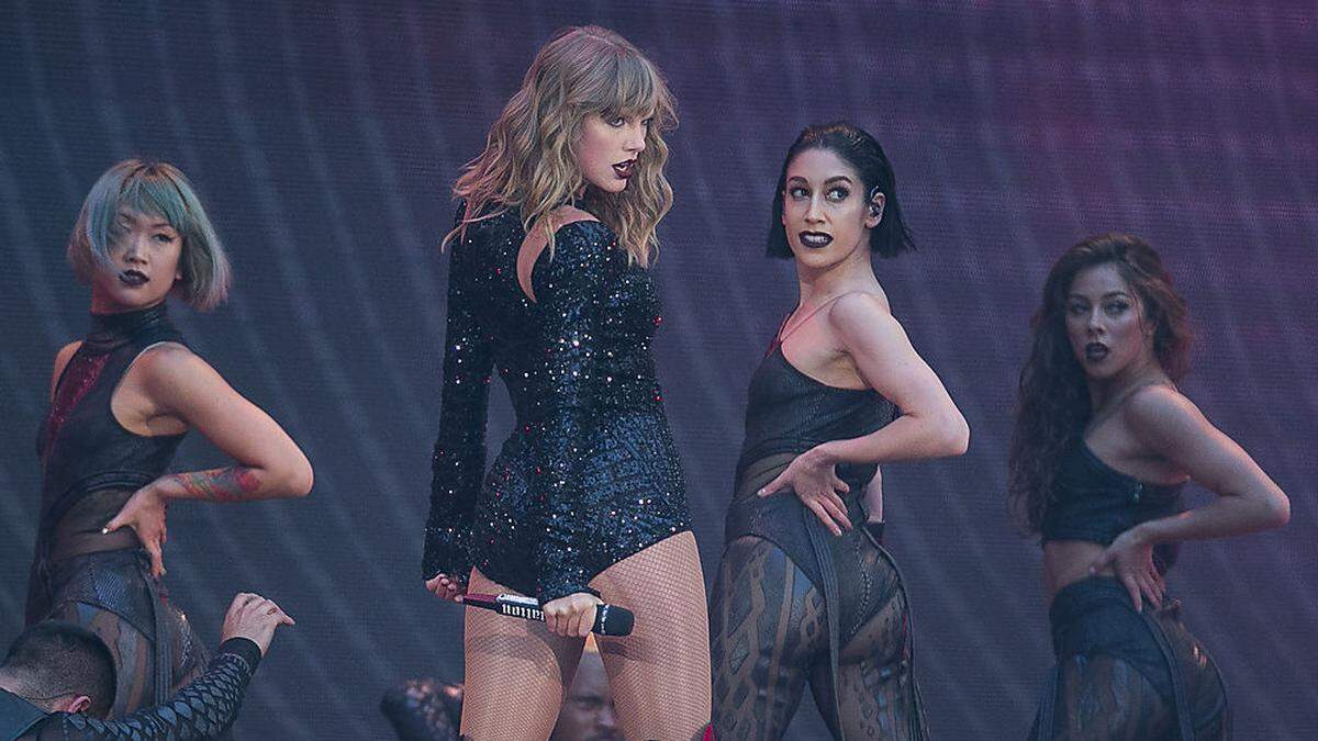 Taylor Swift bei ihrem Konzert im Wembley Stadion