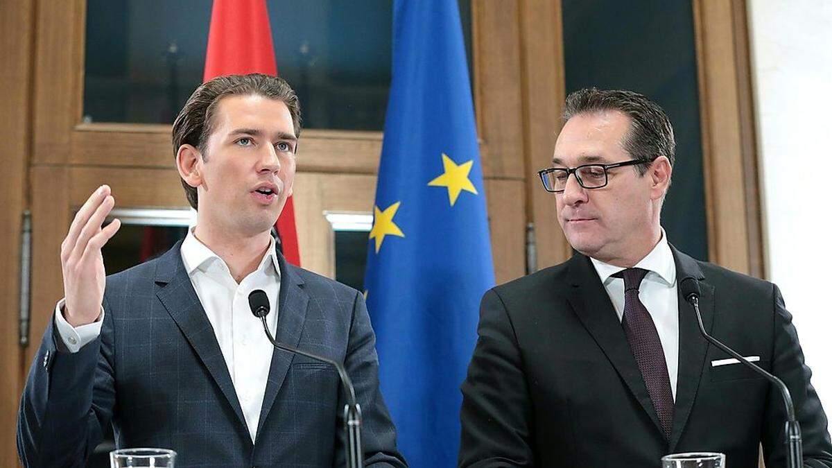 Kurz, Strache 