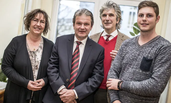 Team der Vermessungskanzlei Maletz in  Villach im Dezember 2018