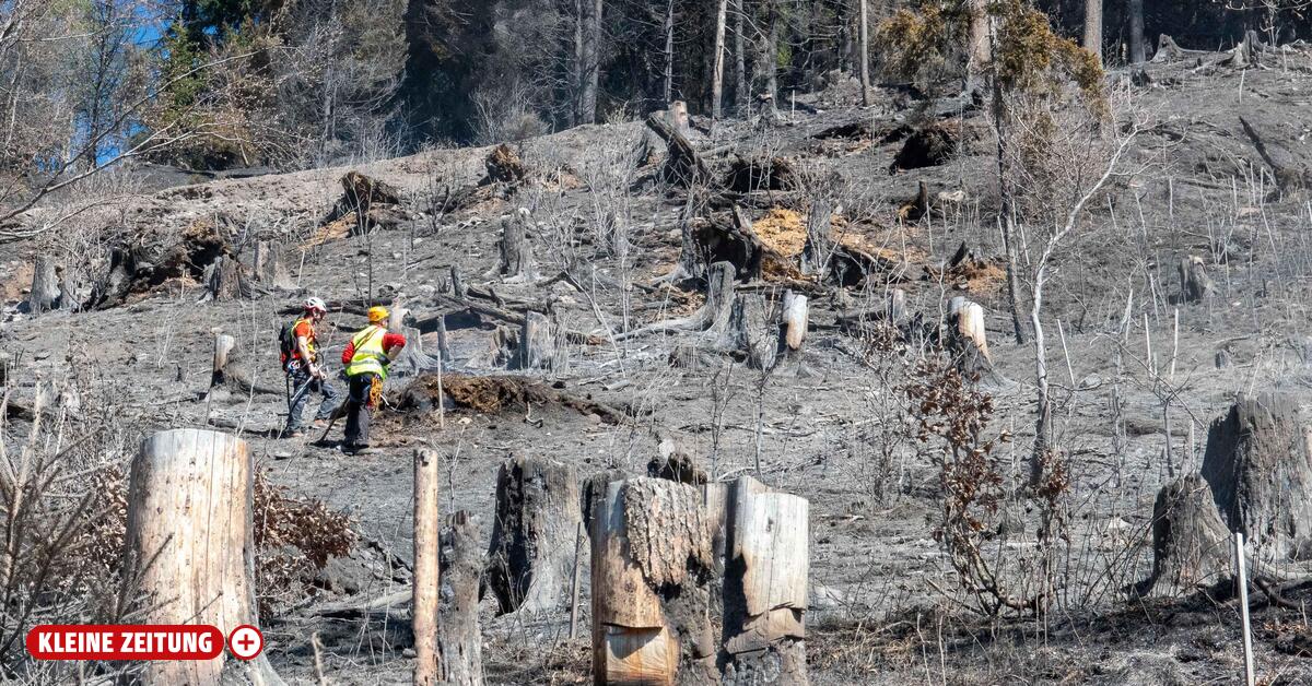The largest forest fire in Carinthia is still not extinguished