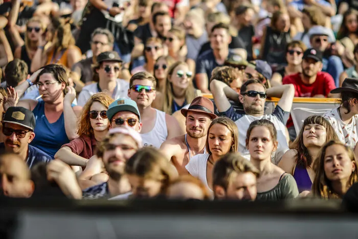 Die Besucher strahlten mit der Sonne um die Wette.