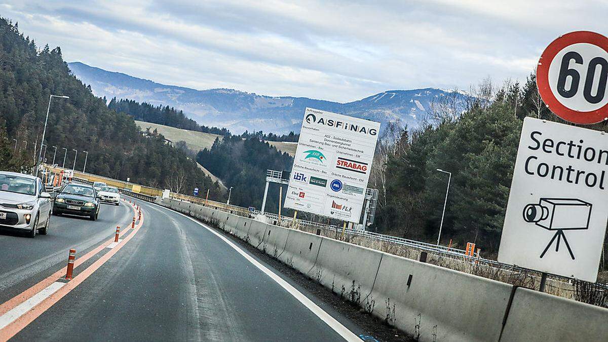 Der Abschnitt vor dem Donnersbergtunnel wird am 10. April freigegeben