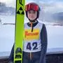 Clara Sterbenz (13) ist leidenschaftliche nordische Kombiniererin und liebt das Fliegen als Skispringerin