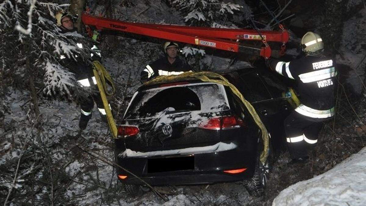 Die Feuerwehren Afling und Voitsberg waren im Einsatz