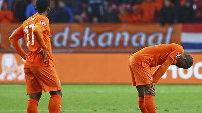 Nach der Pleite zu Hause gegen Tschechien verstanden die Holländer nicht mehr die Fußballwelt