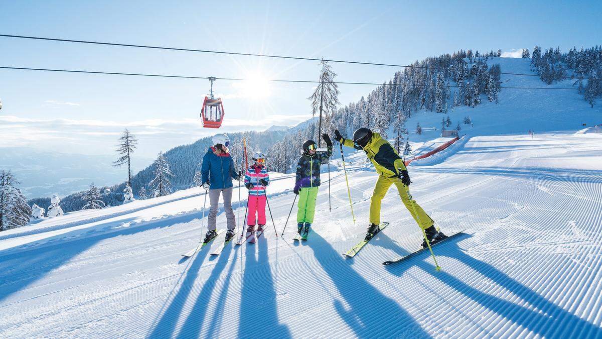 Traumhafte Wintersporttage am Goldeck