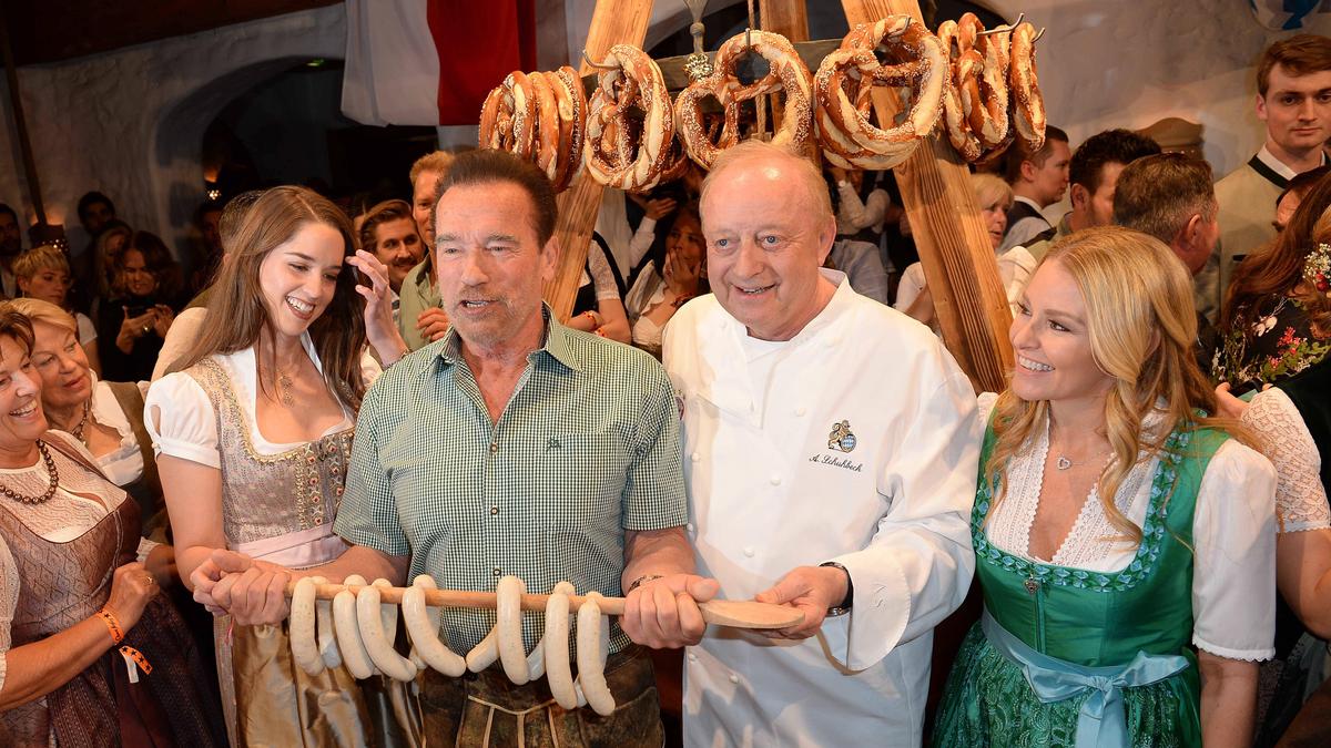 Sind langjährige Freunde: Alfons Schuhbeck und Arnold Schwarzenegger