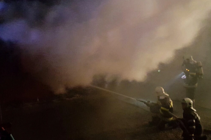 Als sie am Einsatzort einlangten, stand die Hütte bereits in Vollbrand.
