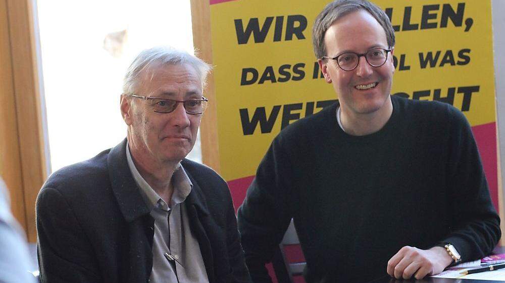 Hannes Schwarzer und Dominik Oberhofer