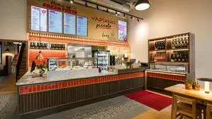 Die neue Theke im Vapiano piccolo – bestellt wird allerdings am Terminal