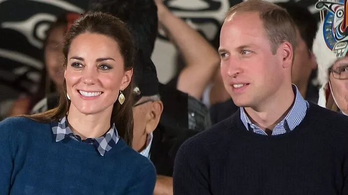 Frisch und munter haben die britischen Royals Prinz William und Herzogin Kate den zweiten Tag ...  