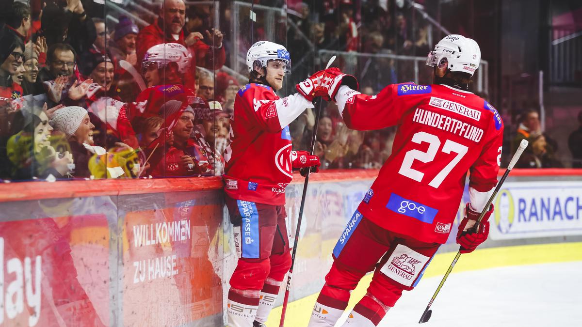 Das gefährlichste Duo in Unterzahl hat wieder zugeschlagen: Johannes Bischofberger traf nach Hundertpfund-Assist