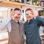 Sommelier Philipp Marko und Küchenmeister Lukas Fürk