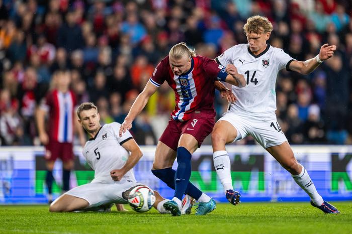 Norwegens Stürmerstar Erling Haaland reichte eine Chance auf ein Tor im Hinspiel