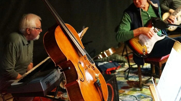 Die musikalische Begleitung übernahmen Helmut Glaser, Gugg Mallinger und Wolfgang Perchtold.