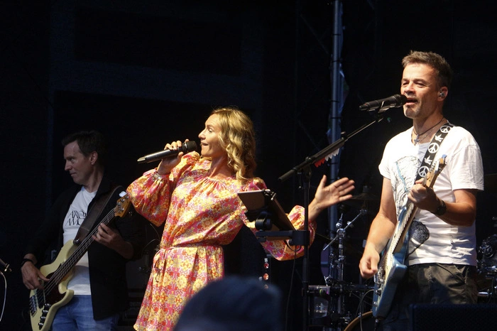 Die Galaband "Skylight" und Leadsängerin Gabi Jahn sorgten für musikalische Tanzunterhaltung.