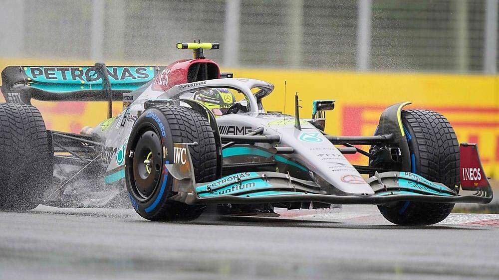 Lewis Hamilton und Mercedes sind vom Bouncing stark betroffen.