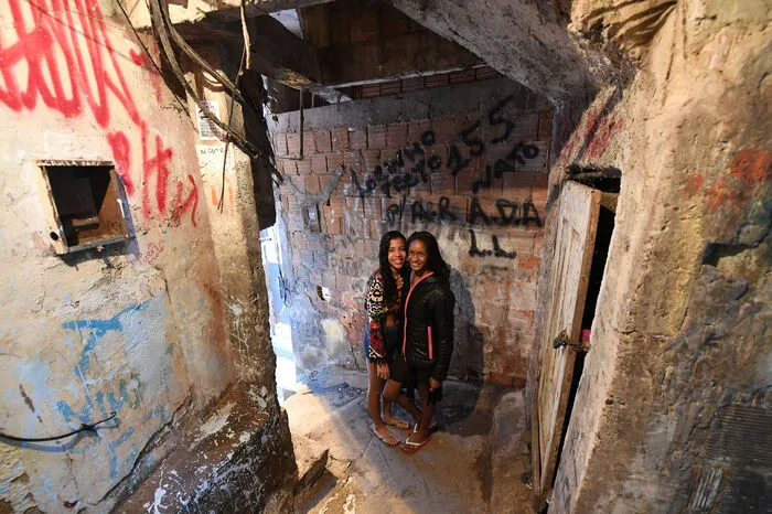 In Rio liegt die größte Favela (Armenviertel) Brasiliens.