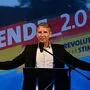 Björn Höcke von der AfD bei einer Rede nach den Landtagswahlen in Sachsen und Brandenburg.