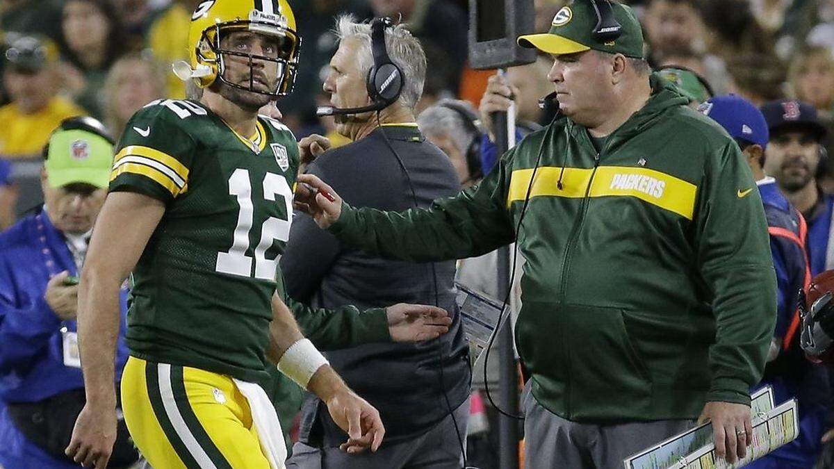 Aaron Rodgers: In Hälfte eins verletzt, in Hälfte zwei &quot;on fire&quot;