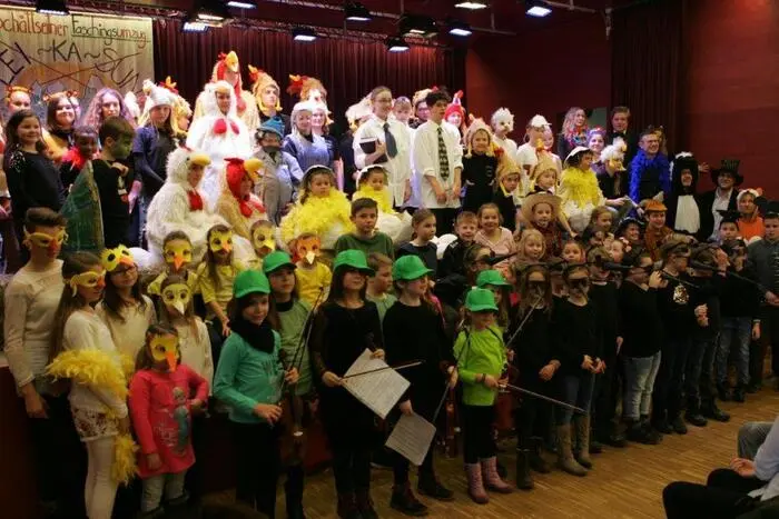 Die musikalischen Faschingsnarren.