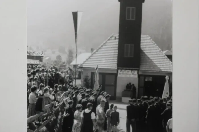 Die Einweihung des Rüsthauses am 4. September 1955