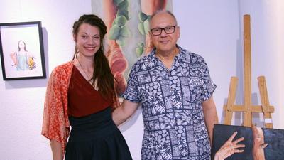 Hans-Peter und Nicole Schwab stellen ihre Werke in Voitsberg aus