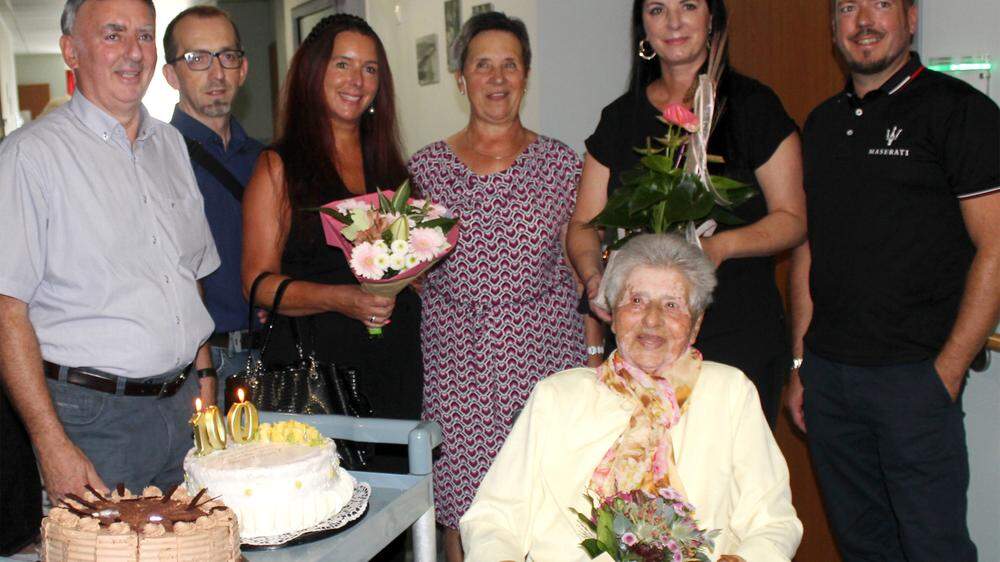 Maria Klampfl feierte ihren 100. Geburtstag