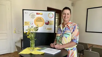 Bettina Taucher ist seit einem Jahr regionale Gleichstellungsmanagerin in der Südoststeiermark, am 7. Juli 