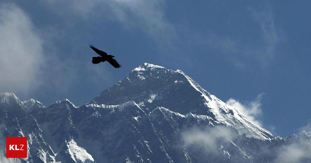 A different kind of family outing day  A four-year-old Czech girl has arrived at Mount Everest Base Camp