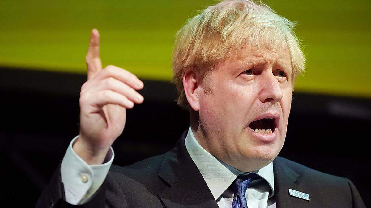 Der britische Regierungschef Boris Johnson 