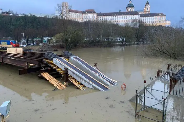 Auch im Waldviertel nahm die Stärke des Sturms zu.