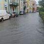Überschwemmungen wie hier in Bad Ischl betrafen ganz Oberösterreich