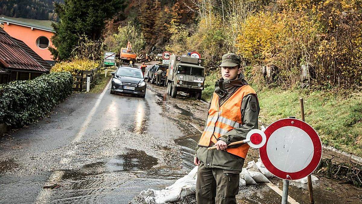 Zehn Tage lang standen die Pioniere im Gail- und Lesachtal im Assistenzeinsatz