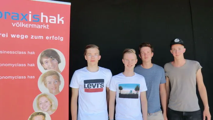 Organisiert wurde die Veranstaltung von Schülern der Praxis-HAK Völkermarkt: David Krassnig, Johannes Planteu, Noah Radelli und Johannes Hobel.