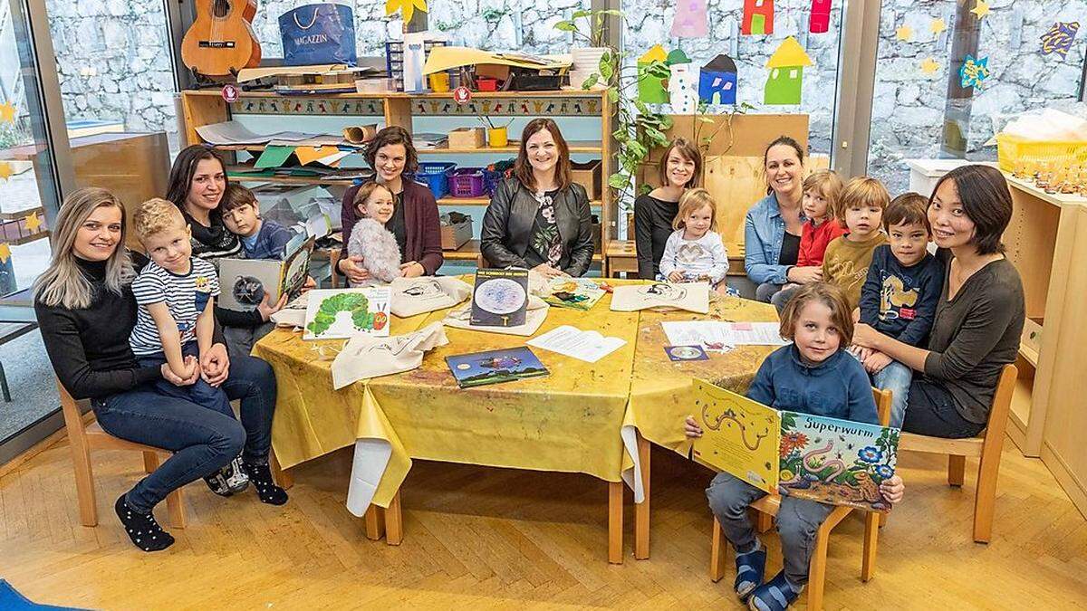 Sprachförderung im Grazer Kindergarten Kaiser-Franz-Josef-Kai