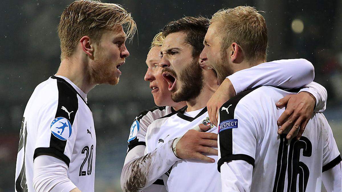 Österreichs U21 will heute wieder vor Freude schreien