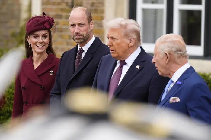 Prinz William und Prinzessin Kate hießen den US-Präsidenten herzlich willkommen – Diplomatie mit Charme.