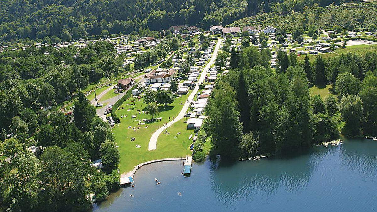 Die Gemeinde hat zahlreiche idyllisch gelegene Campingplätze