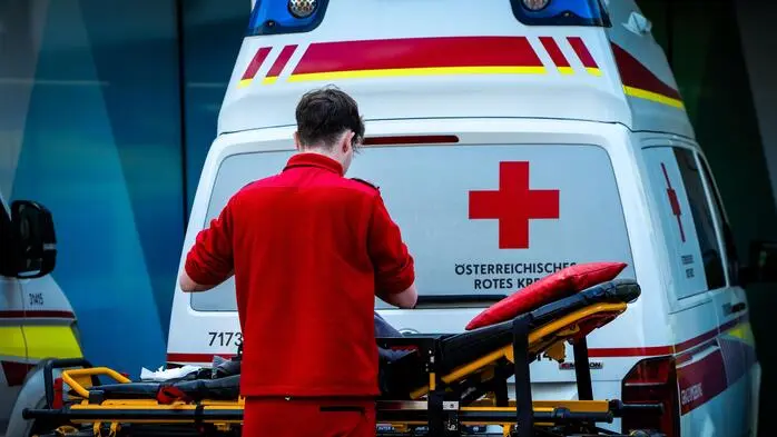 Das Unfallopfer wurde ins UKH gebracht