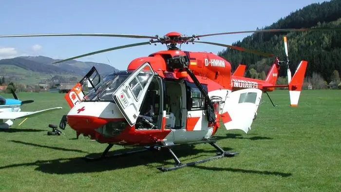 Die Siebenjährige wurde vom RK1 ins LKH Villach geflogen (Archivbild)