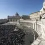 Pope Francis Angelus Prayer - Vatican Pope Francis delivers his blessing to the faithful during the Angelus prayer at St Peter s square in Vatican, on February 18, 2024. Editorial Use Only. Photo by Vatican Media/Catholic Press Photo/IPA/ABACAPRESS.COM VATICAN Vatican or Holy See PUBLICATIONxNOTxINxFRAxESPxUKxUSAxBELxPOL Copyright: xIPA/ABACAx
