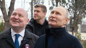 Putin bei einem Besuch auf der Krim (Archivbild)