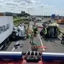 Auf der A 9 kam es zu einem schweren Unfall