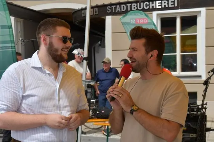 Moderator Thomas Seidl führte durch die Sendung. 